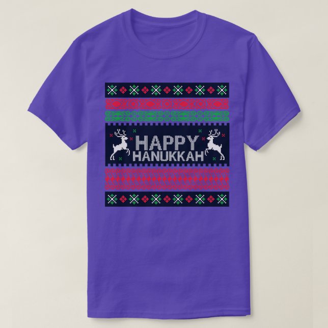 T-shirt Bonne Hanoukka (Design devant)