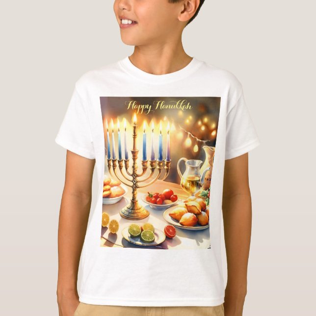 T-shirt Bonne Hanoukka (Devant)