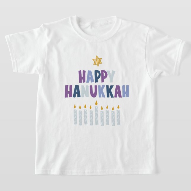 T-shirt Bonne Hanoukka (Poser)