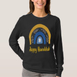 T-shirt Bonne Hanoukka 2021 Menorah juive Hanoukka Rainbo<br><div class="desc">Joyeux Hanoukka 2021 Menorah juive Hanoukka Rainbow 1</div>