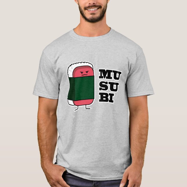 T-shirt Bonne Hawaiian Musubi Sushi Nori (Devant)