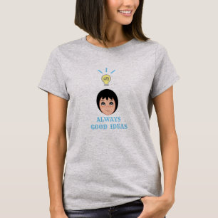 T-shirt Bonne Idée Ampoule