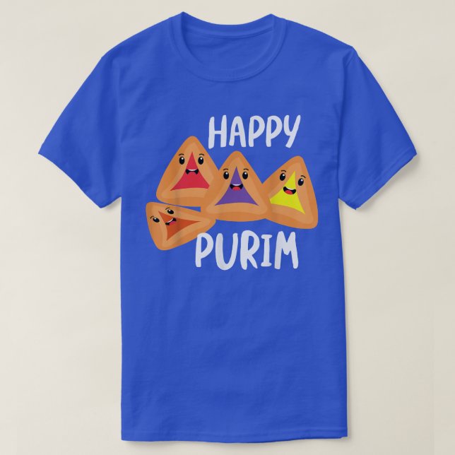 T-shirt Bonne Idée de costume Purim Cute Hamantaschen Juif (Design devant)