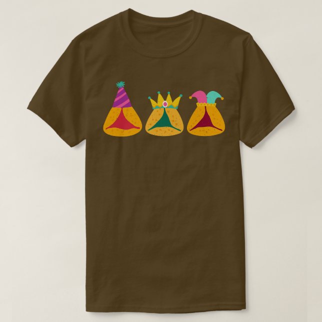 T-shirt Bonne Idée de costume Purim Cute Hamantaschen Juif (Design devant)