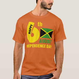 T-shirt Bonne Indépendance Jamaïque Est 6 août 1962 Jam