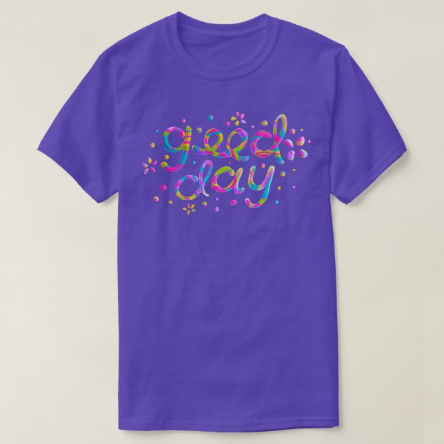 T-shirt Bonne journée (Design devant)