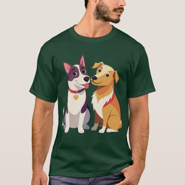 T-shirt Bonne Journée d'amitié (Devant)