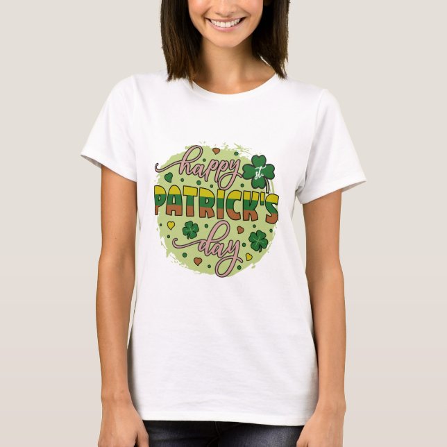 T-shirt Bonne journée de Lucky st patrick (Devant)