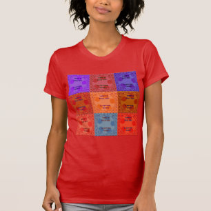 T-shirt Bonne journée et meilleur Night Pop Art Imprimer