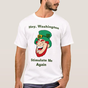 T-shirt Bonne Leprechaun Stimulus Bill