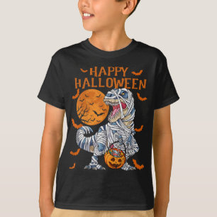 T-shirt Bonne Maman Citrouille de Dinosaure rétro Hallowee