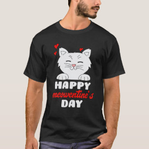 T-shirt Bonne Meowentines Day Mignonnes Amoureux de les ch