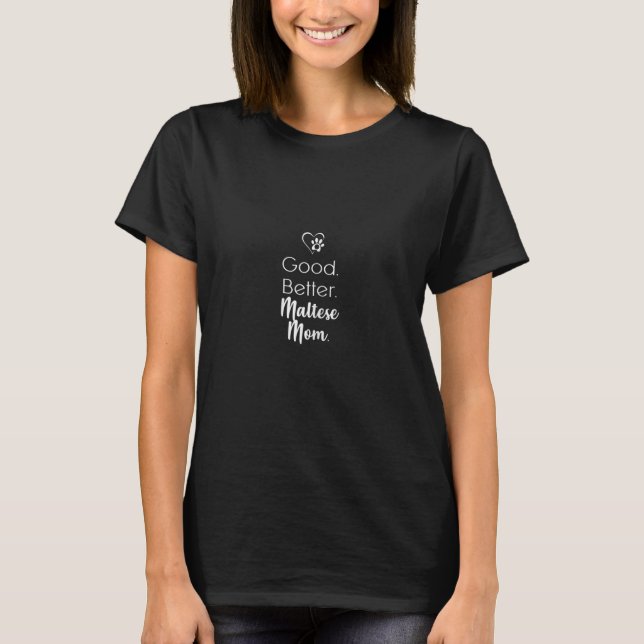 T-shirt Bonne mère maltaise pour femmes (Devant)