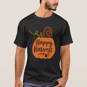 T-shirt Bonne moisson - mignon thème de citrouille automn