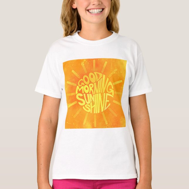 T-shirt Bonne nuit, Sunshine ! (Devant)