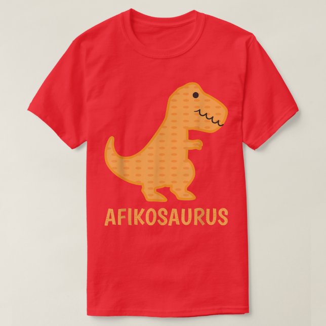 T-shirt Bonne Pâque Afikosaurus Matzo (Design devant)