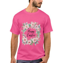 Bonne Pâques - Aquarelle Floral