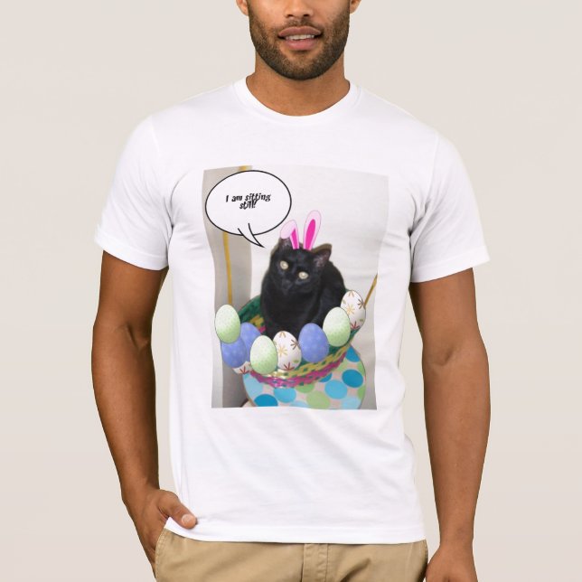 T-shirt Bonne Pâques Kitty (Devant)
