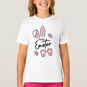 T-shirt Bonne Pâques (rose)