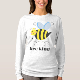 T-shirt Bonne princesse d'abeille avec couronne et slogan 