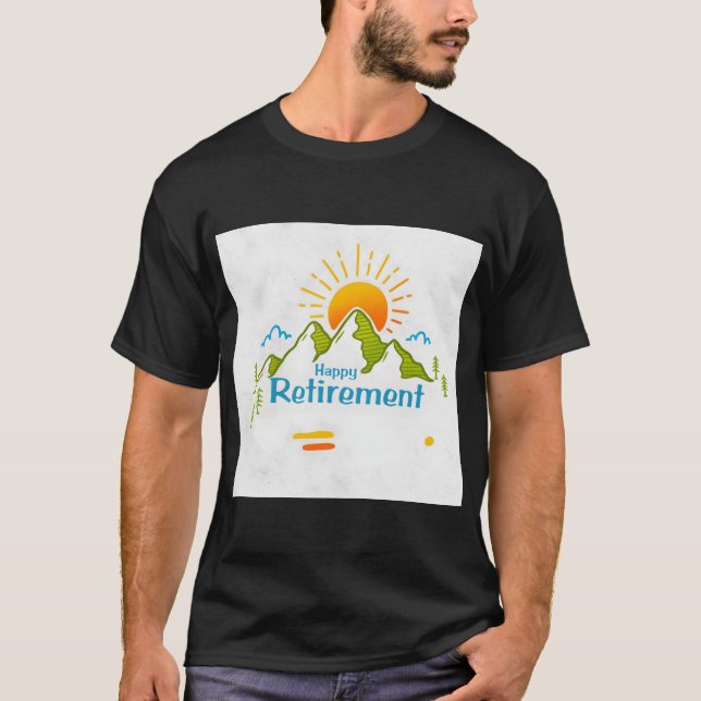 T-shirt Bonne retraite (Devant)