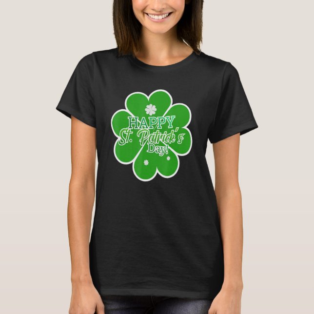 T-shirt Bonne Saint Patrick Day (Devant)