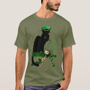T-shirt Bonne Saint Patrick Le Conversation Noir