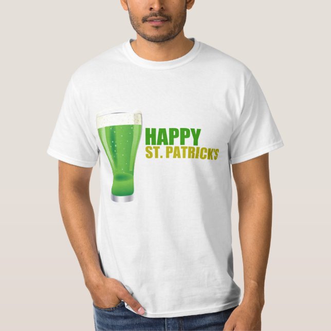 T-shirt Bonne Saint Patrick's Day (Devant)