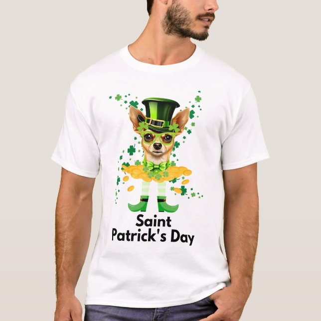T-shirt Bonne Saint Patrick's Day (Devant)