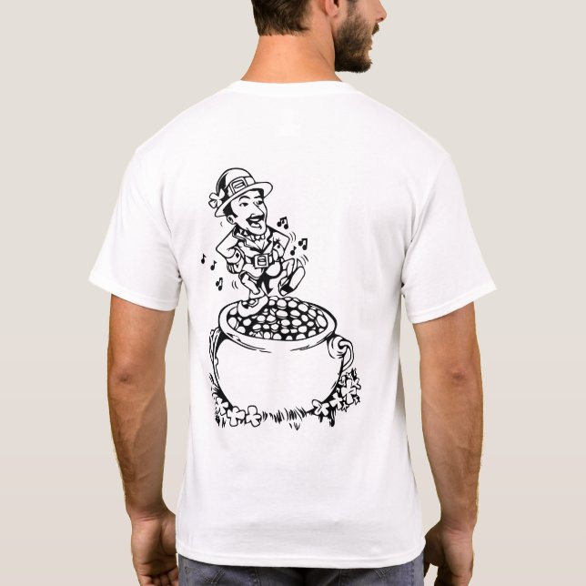 T-shirt Bonne Saint Patrick's Day (Dos)