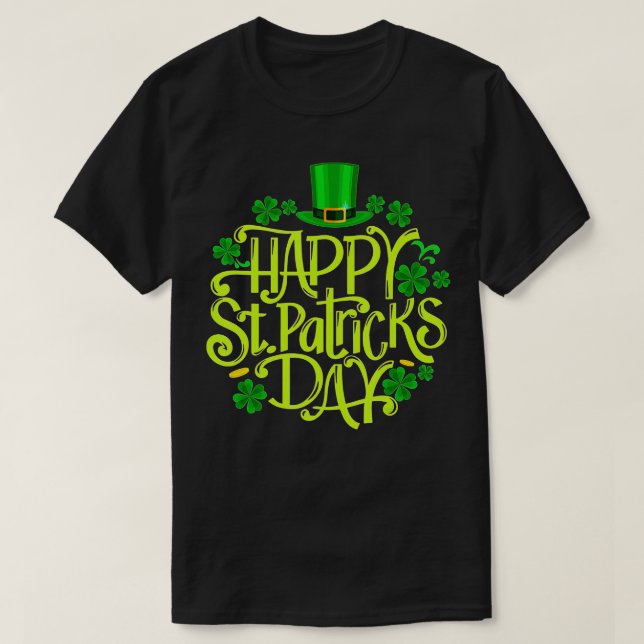 T-shirt Bonne Saint Patrick's Day (Design devant)