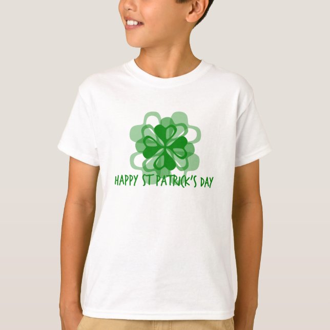 T-shirt Bonne Saint Patrick's Day (Devant)