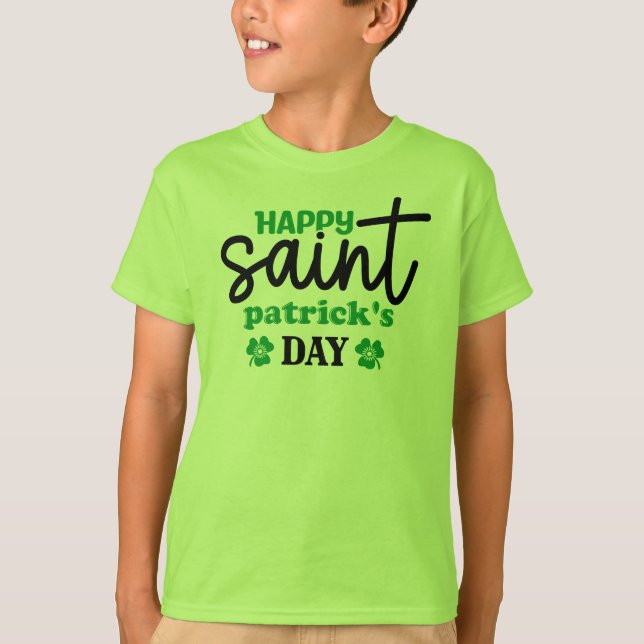 T-shirt Bonne Saint Patrick's Day-59889 (Devant)