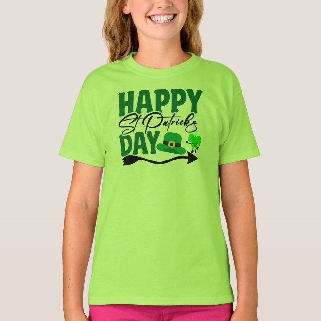 T-shirt Bonne Saint Patrick's Day-66592 (Devant)