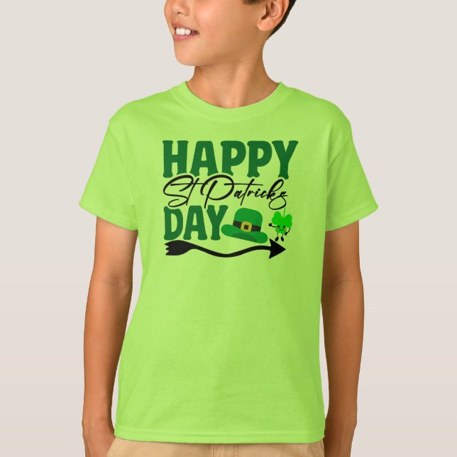 T-shirt Bonne Saint Patrick's Day-66592 (Devant)