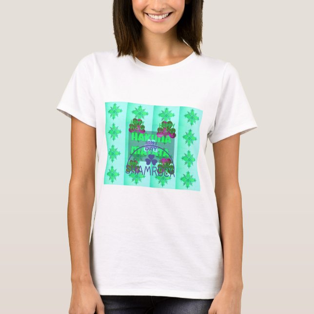 T-shirt Bonne Saint Patrick's Day Hakuna Matata Art Print (Devant)
