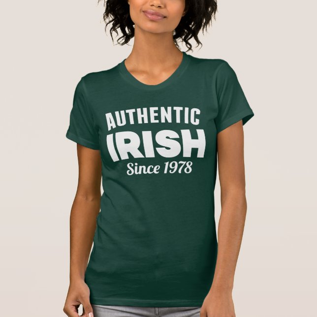 T-shirt Bonne Saint Patrick's Day | Lucky Irish depuis (Devant)