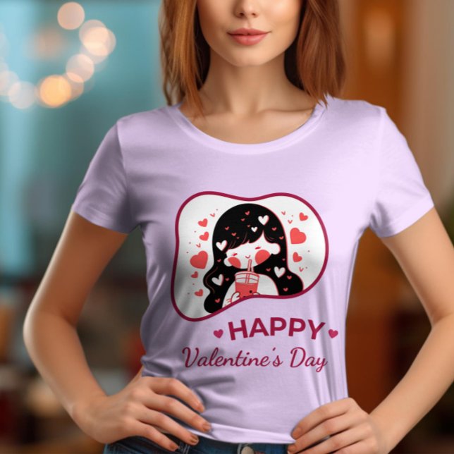 T-shirt Bonne Saint-Valentin - Amour du coeur (Créateur téléchargé)