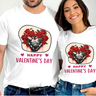 T-shirt Bonne Saint-Valentin - Chaleureux