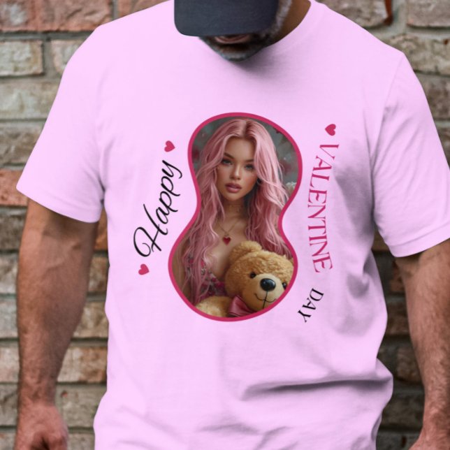 T-shirt Bonne Saint-Valentin - Envelopper la chaleur (Créateur téléchargé)