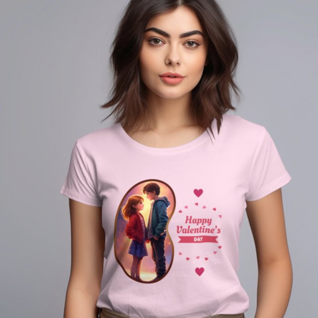 T-shirt Bonne Saint-Valentin - Le désir du coeur (Créateur téléchargé)