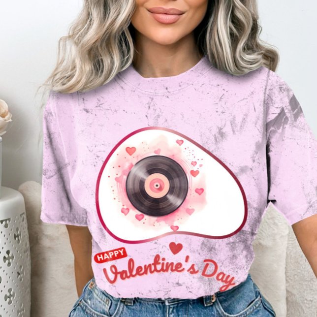 T-shirt Bonne Saint-Valentin - Passionné pour toujours (Créateur téléchargé)