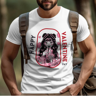 T-shirt Bonne Saint-Valentin - Plaisir romantique