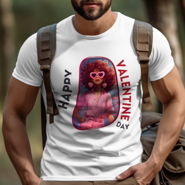 T-shirt Bonne Saint-Valentin - Soins de la compassion (Créateur téléchargé)