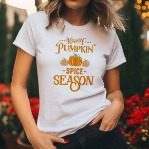 T-shirt Bonne saison des épices Citrouilles