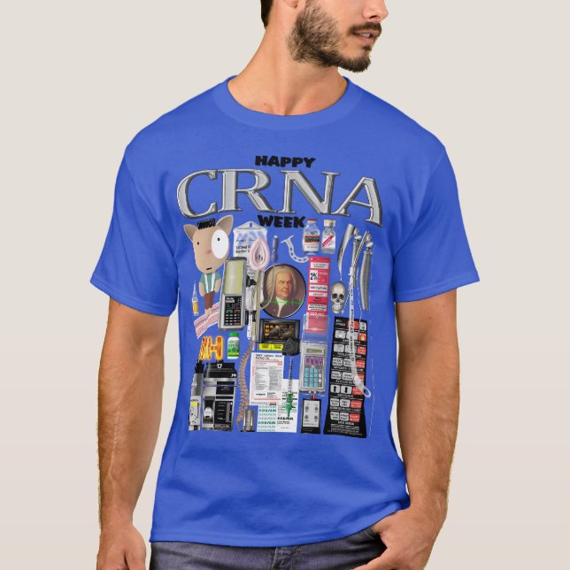 T-shirt Bonne semaine CRNA (Devant)
