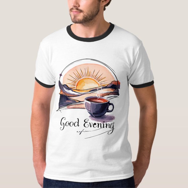 T-shirt Bonne Sérénité du soir (Devant)