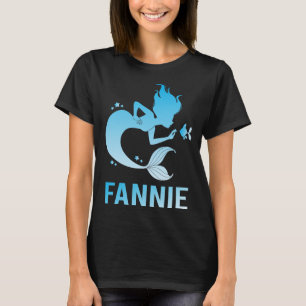 T-shirt Bonne Sirène - Nom Fannie
