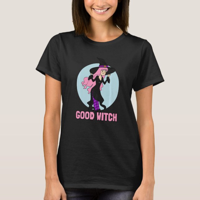 T-shirt Bonne sorcière Halloween sorcière (Devant)