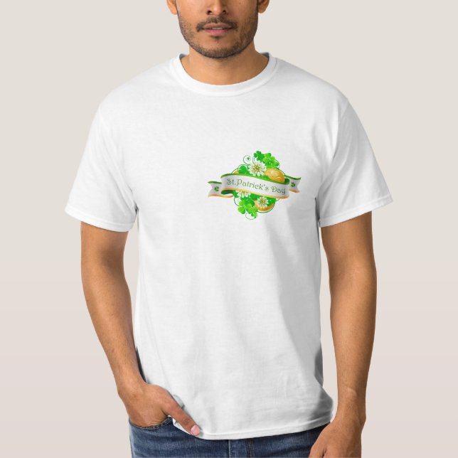 T-shirt Bonne St. Patrick's Day 20 Chemises (Devant)